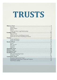 Trusts Notes